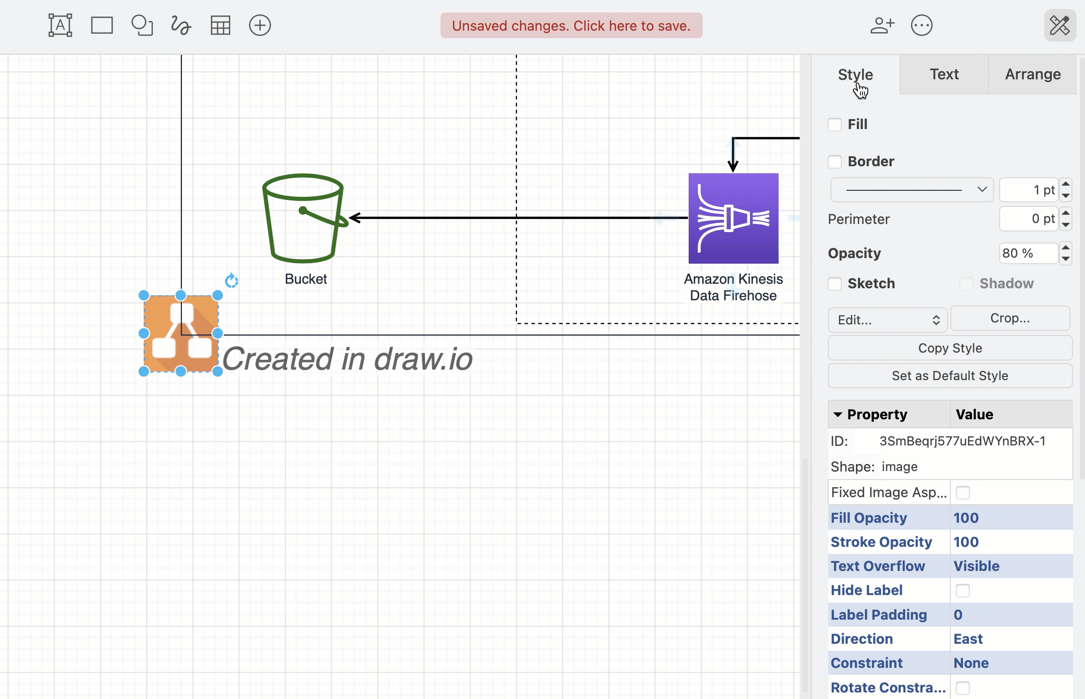 A locked shape in draw.io cannot be cloned or connected to, while non-moveable and non-resizeable can (via shape properties)